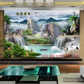 giấy dán tường phong thủy K15116795