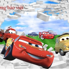 Giấy dán tường phòng ngủ bé trai Kid087