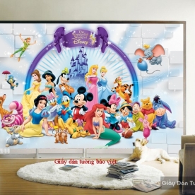 Giấy dán tường phòng ngủ trẻ em Kid105