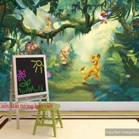 Giấy dán tường phòng trẻ em Kid093