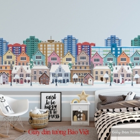 Giấy dán tường phòng trẻ em Kid096