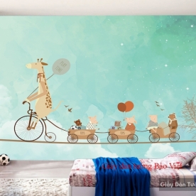 Giấy dán tường phòng trẻ em Kid102