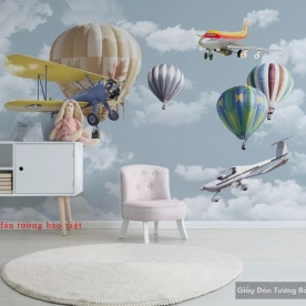 Giấy dán tường phòng trẻ em Kid112