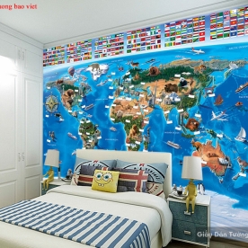 Giấy dán tường trẻ em kid186