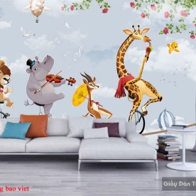 Giấy dán tường trẻ em kid188