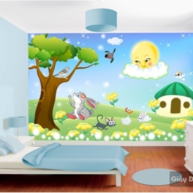 giấy dán tường trẻ em 12464309
