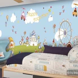 giấy dán tường trẻ em 15474331