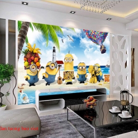 Giấy dán tường trẻ em 3d kid212