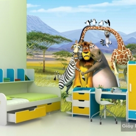 giấy dán tường trẻ em K001