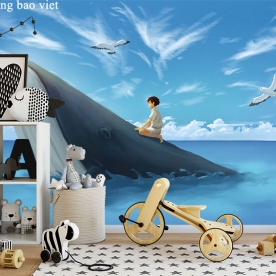 Giấy dán tường trẻ em kid233