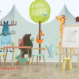 Giấy dán tường trẻ em kid234