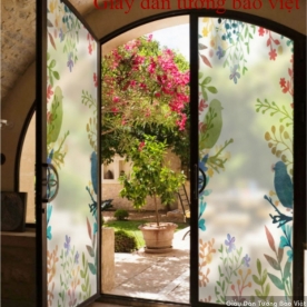 Decal dán kính K018