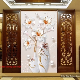 Decal dán kính dán tường 3D K120