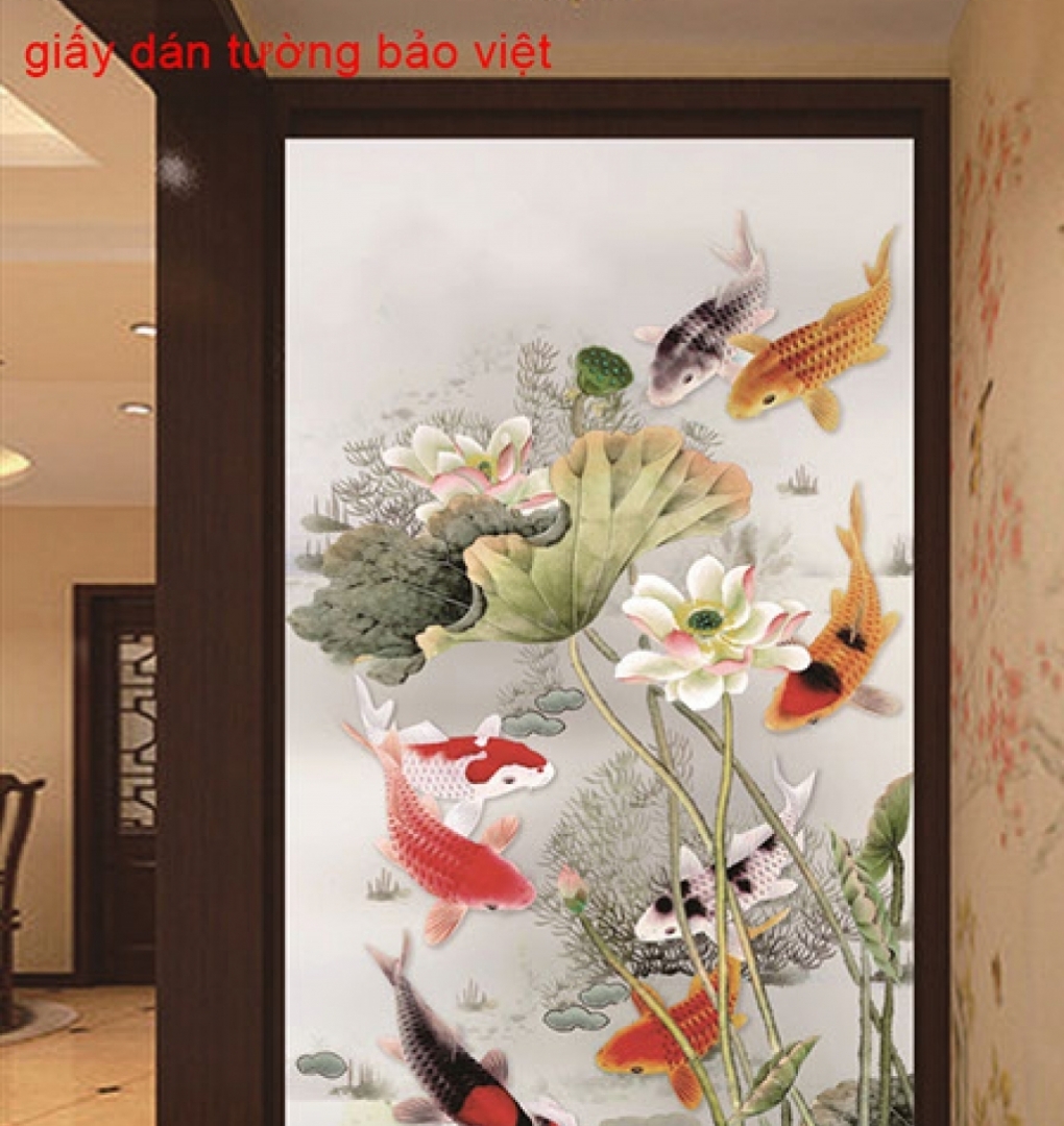 Decal dán kính& dán tường D040