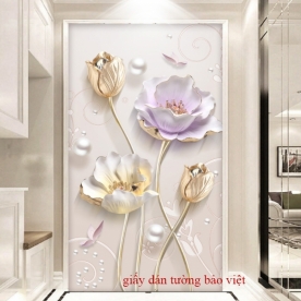 Decal dán kính mờ 3D K16411966