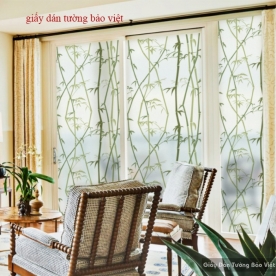 Decal dán kính mờ K029