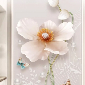 Decal dán tường dán kính 3D K18330325