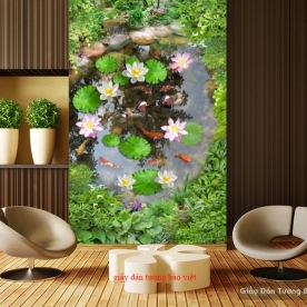 Decal dán tường & dán kính 3D d021