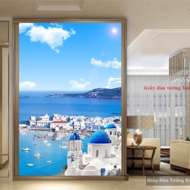 Decal dán tường dán kính Fm221