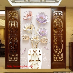 Decal dán tường dán kính K099