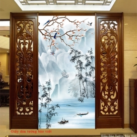 Decal dán tường dán kính K104