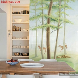 Tranh dán kính 2 mặt K236