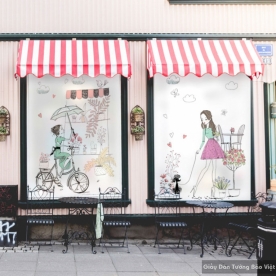 Tranh dán kính 2 mặt se009