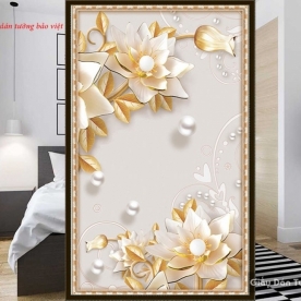 Tranh dạn kính 3d k172