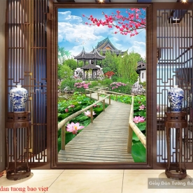 Tranh dán kính 3d k229