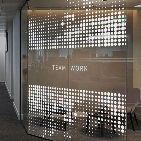 Decal dán kính văn phòng công ty glasses015