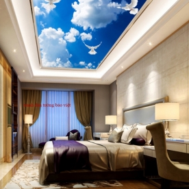 Tranh dán trần nhà C055