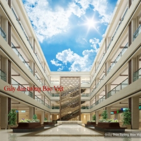 Tranh dán trần nhà C062