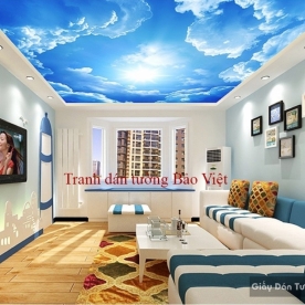 Tranh dán trần nhà C065