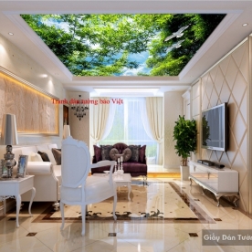 Tranh dán trần nhà C072