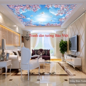 Tranh dán trần nhà C075