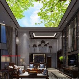 Tranh dán trần nhà C102