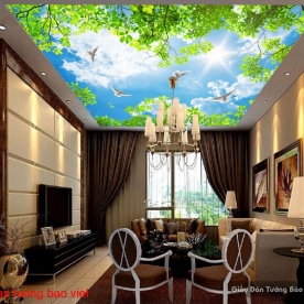 Tranh dán trần nhà c151