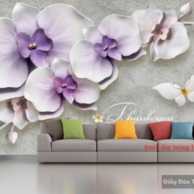 Tranh dán tường 3D-018