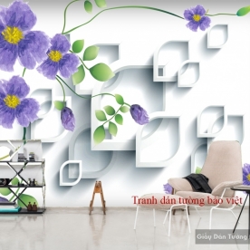 Tranh dán tường 3D-041