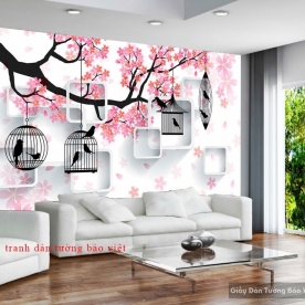 Tranh dán tường 3D-065