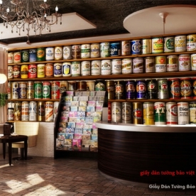 Tranh dán tường 3D-068