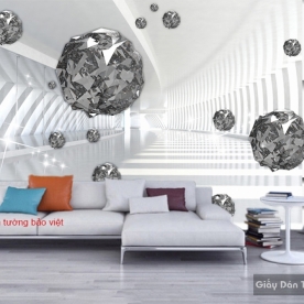 Tranh dán tường 3D-072