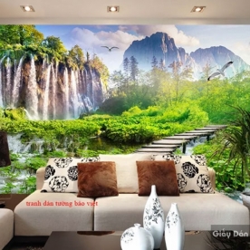 Tranh dán tường 3D D026