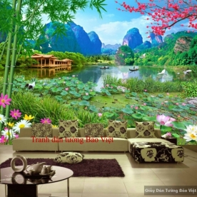 Tranh dán tường 3D FT058