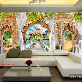 Tranh dán tường 3D Fi067