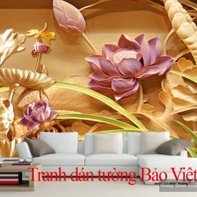 Tranh dán tường 3D đẹp 051