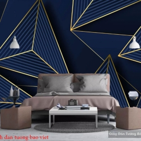 Tranh dán tường 3d lập thể d233