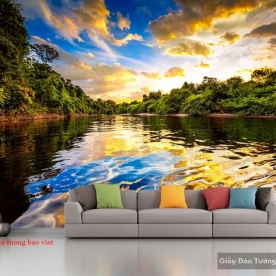 Tranh dán tường cảnh đẹp m071