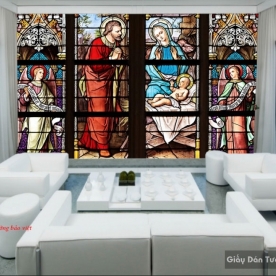 Tranh dán tường công giáo d139
