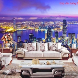 Tranh dán tường đẹp v034